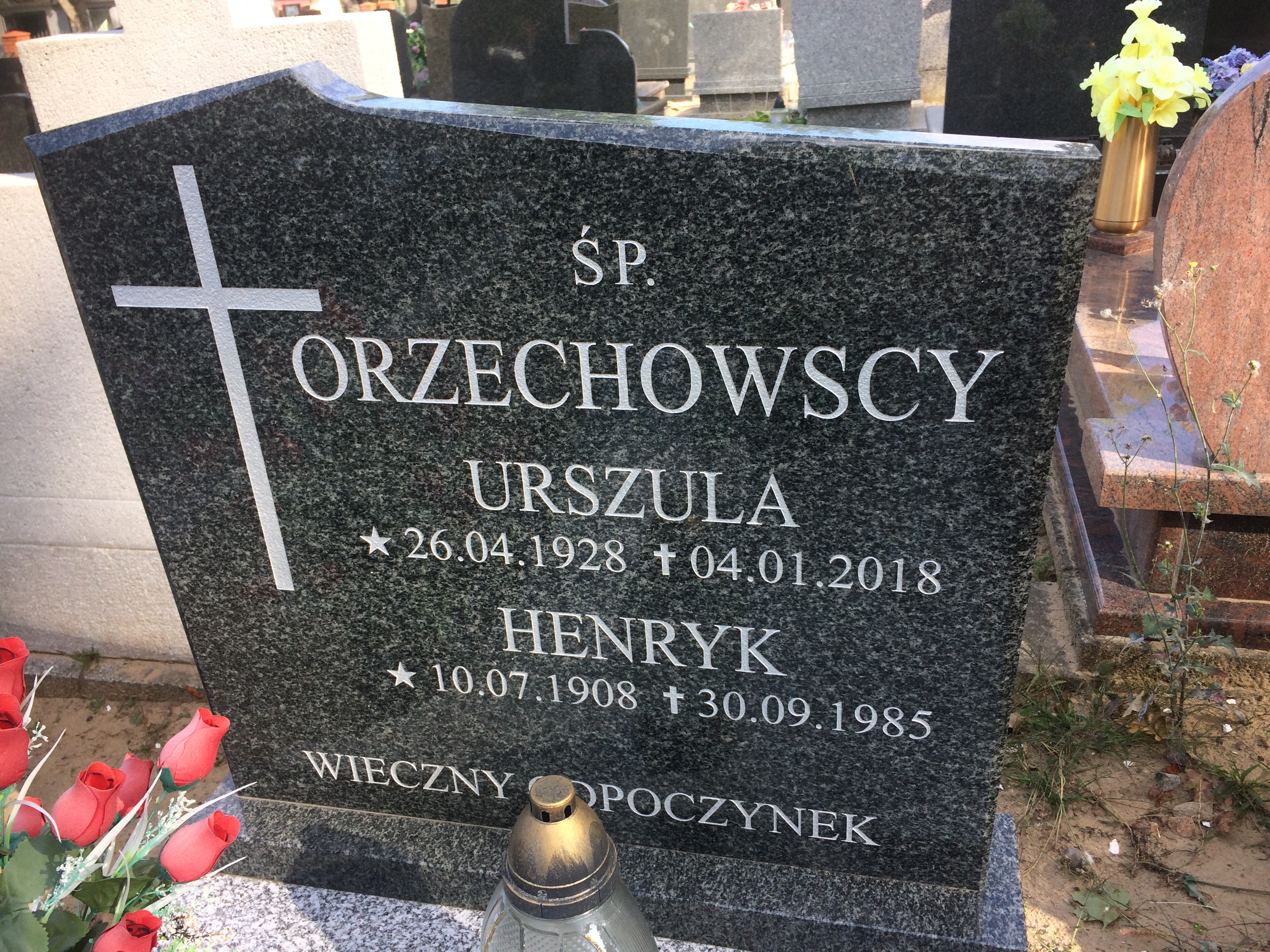 Grób Urszula Orzechowska