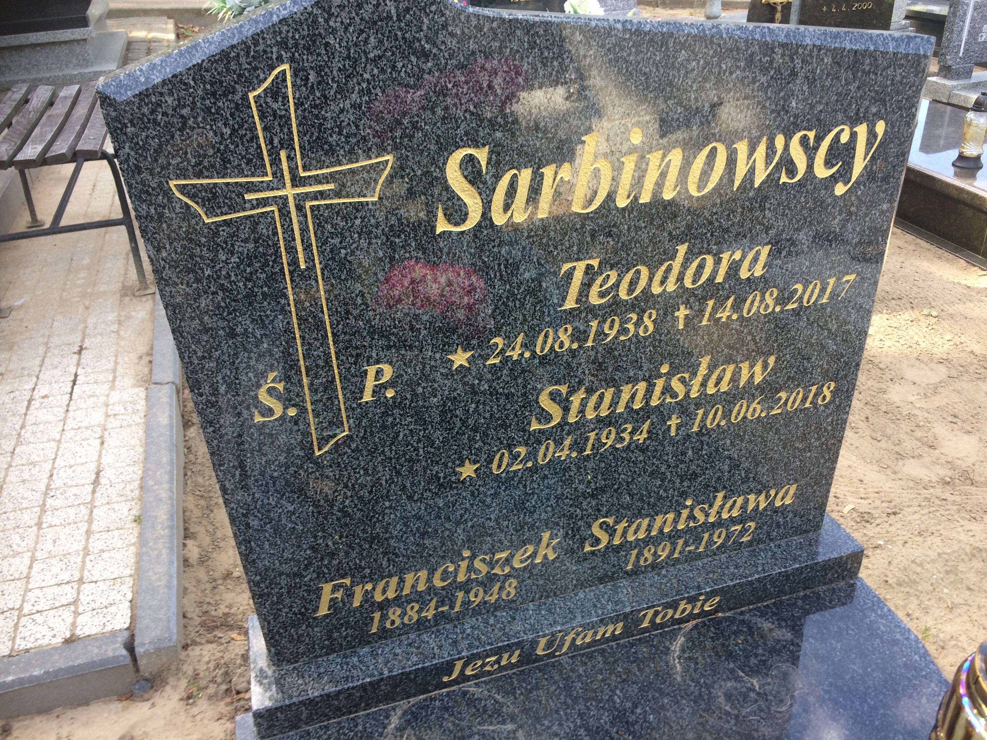 Grób Stanisław Sarbinowski