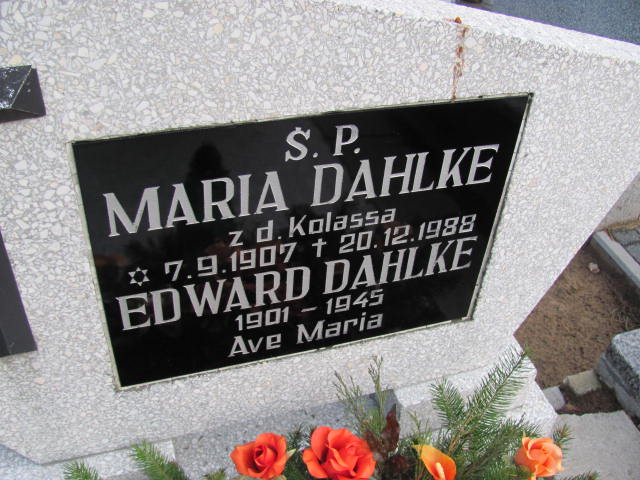 Edward Dahlke 1901 Chodzież - Grobonet - Wyszukiwarka osób pochowanych