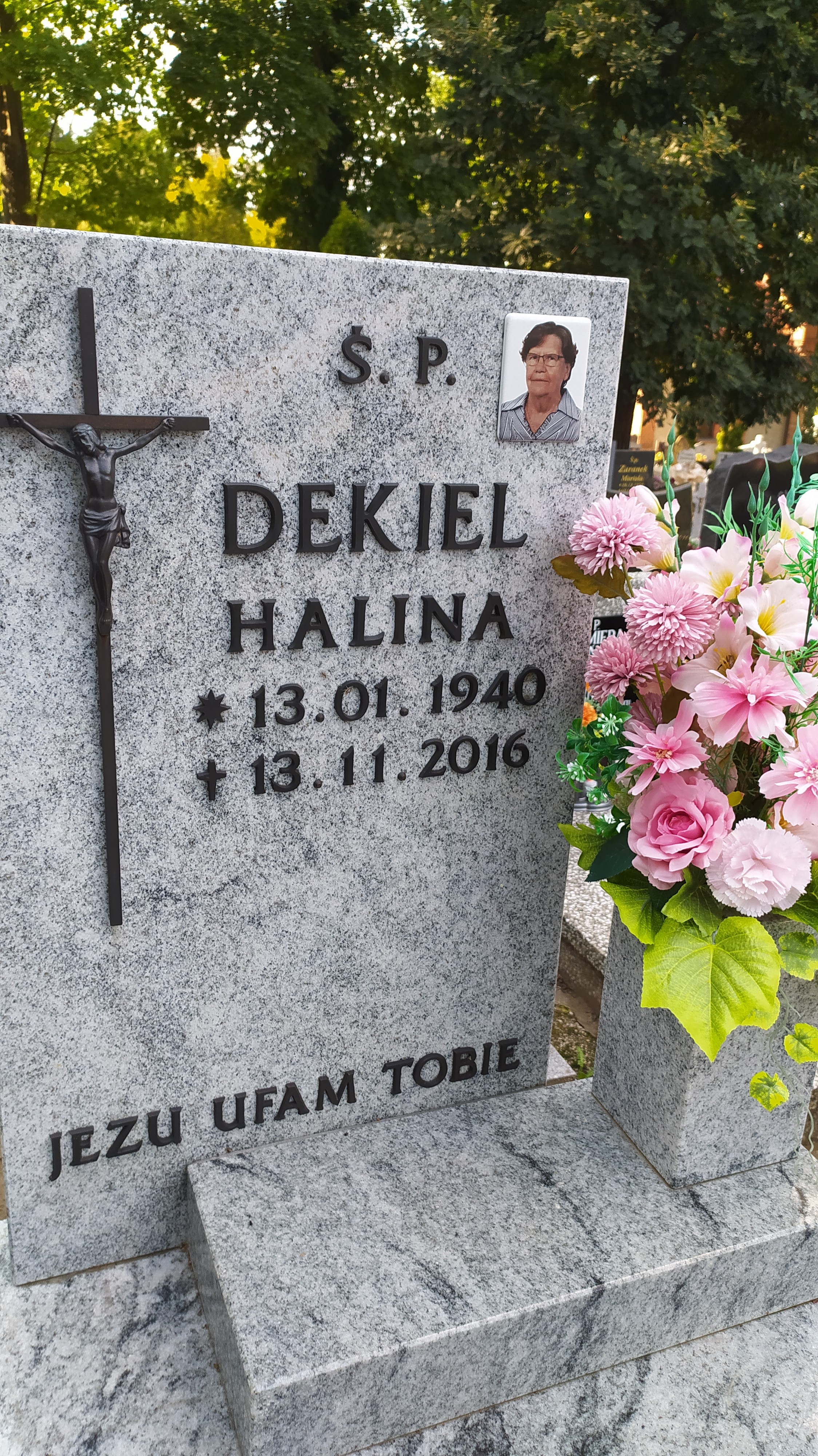 Grób Helena Tecław