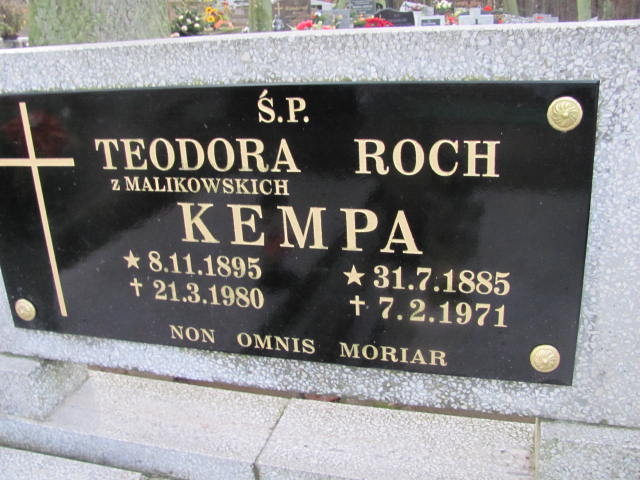 Eufemia Kempa 1930 Chodzież - Grobonet - Wyszukiwarka osób pochowanych