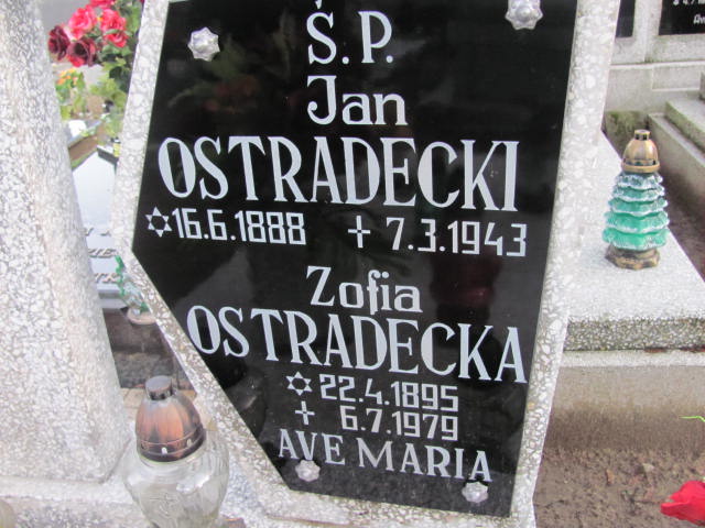 Jan Ostradecki 1888 Chodzież - Grobonet - Wyszukiwarka osób pochowanych