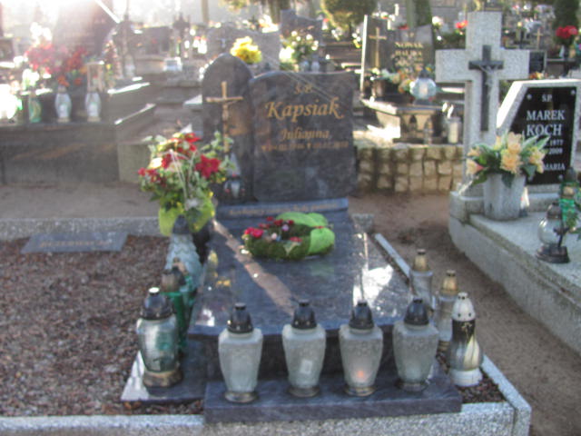 Grób Julianna Kapsiak