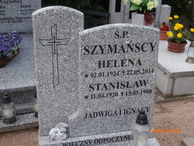 Jadwiga Szymańska 1892 Chodzież - Grobonet - Wyszukiwarka osób pochowanych