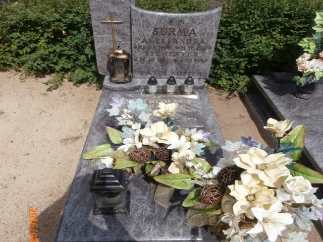 Grób Sylwester Surma