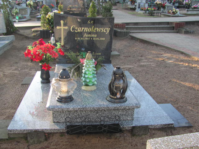 Grób Janina Czarnolewska