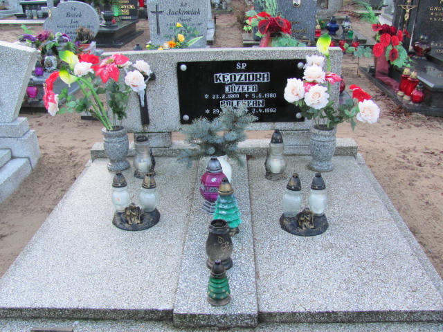 Grób Bolesław Kędziora