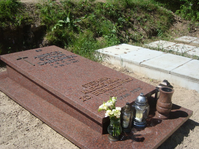 Grób Stefania Kleczewska