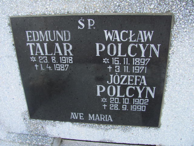 Edmund Talar 1918 Chodzież - Grobonet - Wyszukiwarka osób pochowanych