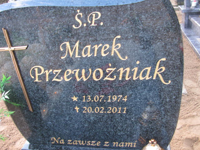 Marek Przewoźniak 1974 Chodzież - Grobonet - Wyszukiwarka osób pochowanych
