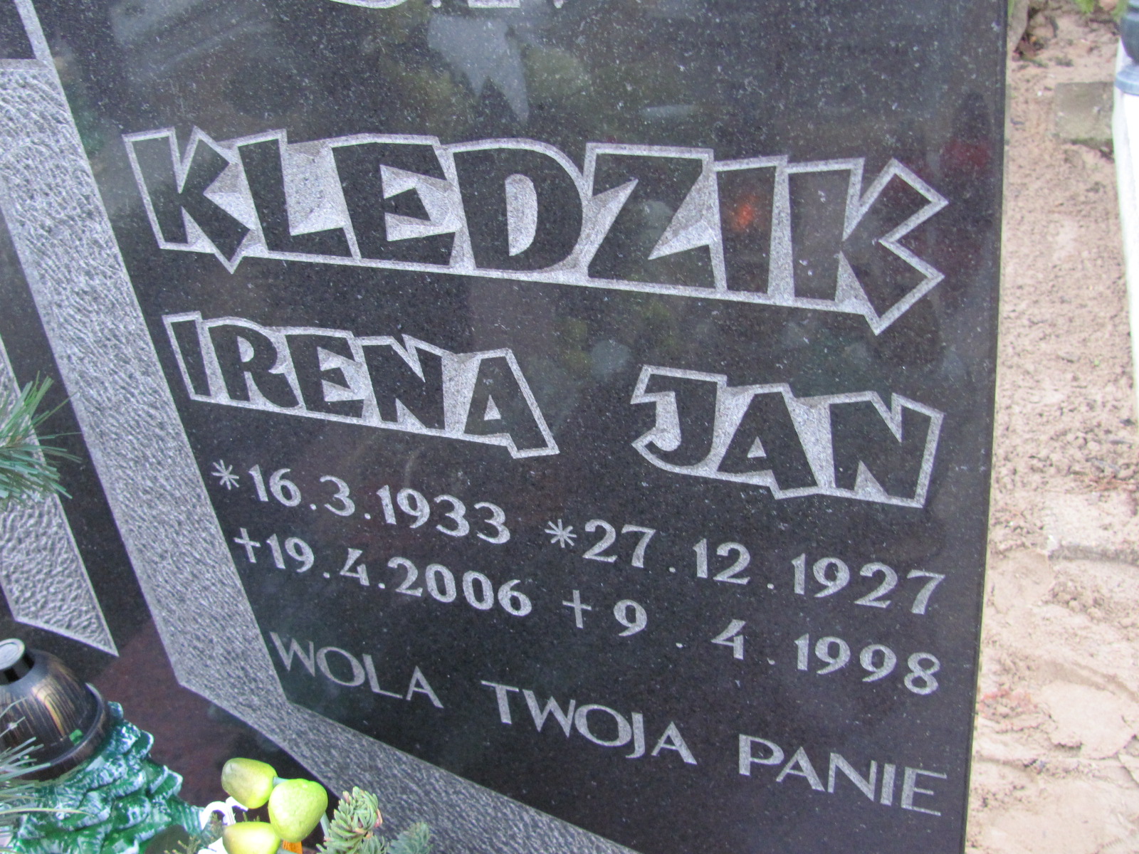 Zdjęcie grobu